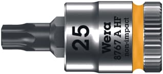 Wera - Dop voor torxschroeven 1/4" Tx25X28Mm