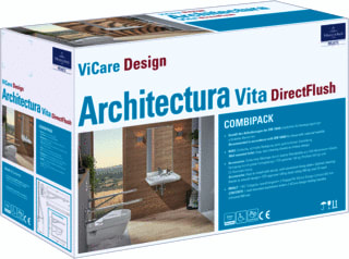 Villeroy & Boch - ViCare Closet Arc Cpck2 Stngrps 850Mm Ch