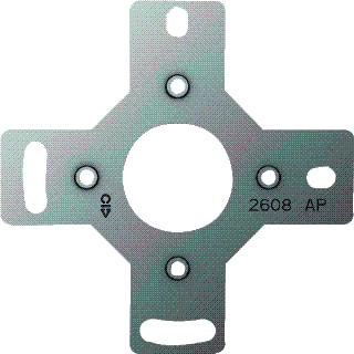 ABB Busch-Jaeger - AP Bodemplaat schakelmateriaal Adappl Lasd 2608Ap Applus