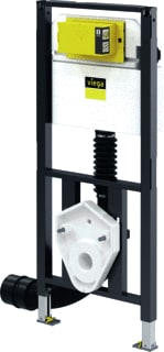 Viega - Prevista Dry Inbouwelement wandcl. m/drukspoeler vrwndcldr 772031