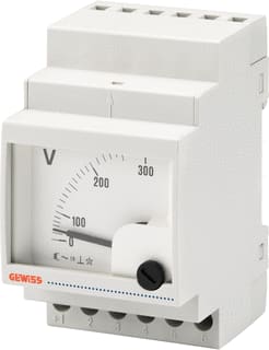 Gewiss - 90 AM Voltmeter paneelbouw  gw96862
