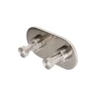 Geesa - Nemox Stainless Steel Handdoekhaak Nemox Rvs Mat Haakje Dub
