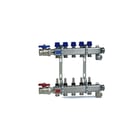 Robot Vloerverwarming - Verdeler voor hydronische circuits Rvs Verd 3Gr+Kogelkranen