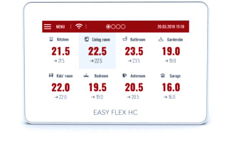 Robot Vloerverwarming - Easy Flex HC Toebeh./onderdelen v zoneregelaar Bedieningspaneel W