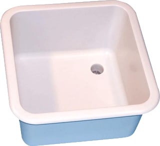 Labstream - Keukenspoelbak Pp Spoelb 400X400 Lchtgr
