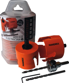 Mandrex - MXqs Dozenboorset 18005007