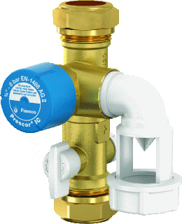 Flamco - Prescor IC Boileraansluitgroep 22 Knel 8Bar