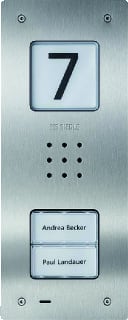 Siedle - Compact CAU Deurstation deurcommunicatie Aud Deurst Cau850-2-0 E