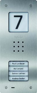 Siedle - Compact CAU Deurstation deurcommunicatie Aud Deurst Cau850-4-0 E