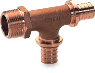 REHAU - RAUTITAN RX+ Fitting met 3 aansluitingen Fitting 3Aansl 14564001001