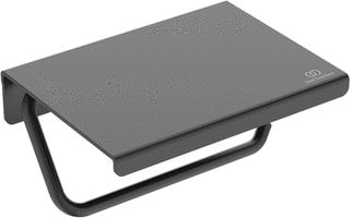 Ideal Standard - Alu+ Closetrolhouder Alu+Clrlhdr+Dksl Sbl