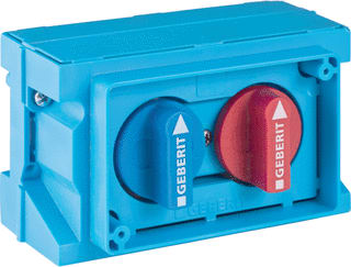 Geberit - FlowFit Toeb./onderd. CV verd/verz rad/conv Comp Afslunit Mess Dnv15