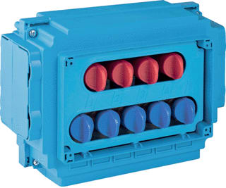Geberit - FlowFit Toeb./onderd. CV verd/verz rad/conv comp verdeelunit mess