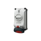 Mennekes - DUOi CEE-cont.doos uitschak.baar, bevei. Wcd 32A 4P 6H 400V Ip69