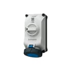 Mennekes - DUOi CEE-cont.doos uitschak.baar, bevei. wcd 32a 5p 9h 230v ip69