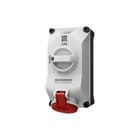 Mennekes - DUOi CEE-cont.doos uitschak.baar, bevei. Wcd 16A 5P 6H 400V Ip44
