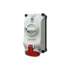 Mennekes - DUOi CEE-cont.doos uitschak.baar, bevei. Wcd 32A 5P 6H 400V Ip44