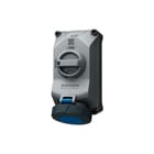Mennekes - DUOi CEE-cont.doos uitschak.baar, bevei. wcd 32a 3p 6h 230v ip69