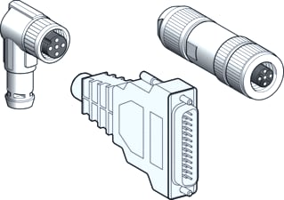 Schneider Electric - Modicon M340 PLC verbindingskabel Connector Bmxxtshsc20