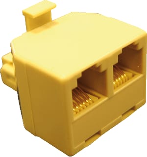 Radiall - RDC Modulaire koppeling T-Adapter Rj45 M/F/F 1-1