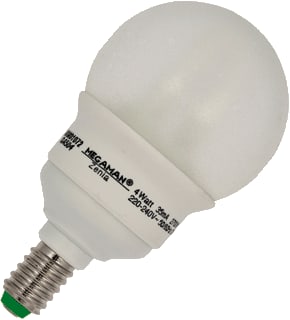 Megaman - Zenia Classic Spaarlamp spaarlamp zenia cl 4w e14
