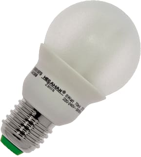 Megaman - Zenia Classic Spaarlamp spaarlamp zenia cl 8w e27
