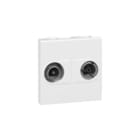 Legrand - Mosaic Antennecontactdoos Rd/Tv Contds 78783