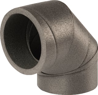 Ubbink - Aerfoam Bocht rond luchtkanaal Hr-Wtw Bocht 180 Mm. 90Gr