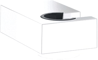 Hansgrohe - Porter E Handdouchehouder Wandhouder Mw