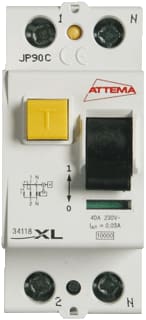 Attema - Click-mate XL-plus Aardlekschakelaar sc aardlschak 2p 40a 30ma