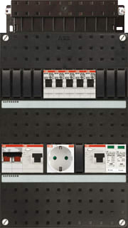 ABB - Hafonorm HAD Groepenkast, geassembleerd had3332-22+wcd+ov2+h42
