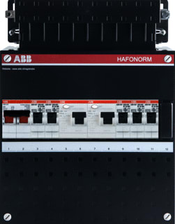 ABB - Hafonorm HAD Groepenkast, geassembleerd Inst. Kast Had3332-22+H42*