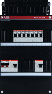 ABB - Hafonorm HAD Groepenkast, geassembleerd Inst. Kast Had3433-22+H42