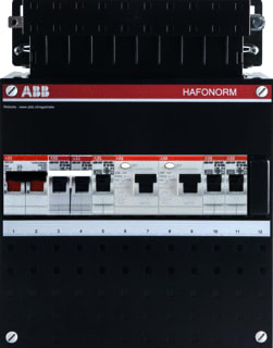 ABB - Hafonorm HAD Groepenkast, geassembleerd Kast Had3231-22F+H42*