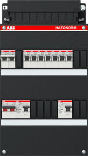 ABB - Hafonorm HAD Groepenkast, geassembleerd Inst. Kast Had3433-22F+H42