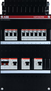 ABB - Hafonorm HAD Groepenkast, geassembleerd Kast Had333333-222+H42
