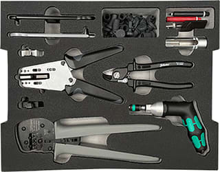 Staubli - Solarline Toeb./onderd. duurzame energie opw. Pv-Installer Toolcase