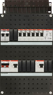 ABB - Hafonorm HAD Groepenkast, geassembleerd Kast Had3432-22Ft+H42