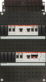 ABB - Hafonorm HAD Groepenkast, geassembleerd Kast Had323232-222T+H42