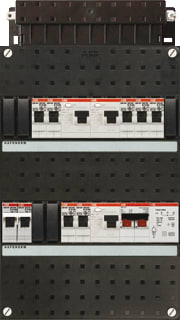 ABB - Hafonorm HAD Groepenkast, geassembleerd Kast Had333232-222Ft+H42