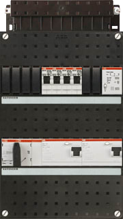 ABB - Hafonorm HAD Groepenkast, geassembleerd Inst. Kast Had3232-44T+H44