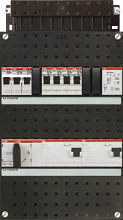 ABB - Hafonorm HAD Groepenkast, geassembleerd Kast Had3232-44Kt+H44