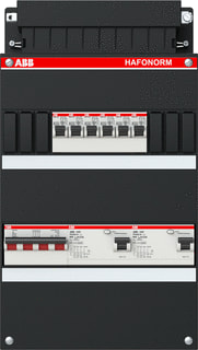 ABB - Hafonorm HAD Groepenkast, geassembleerd Inst. Kast Had3333-44+H44