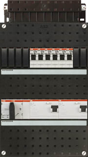 ABB - Hafonorm HAD Groepenkast, geassembleerd Inst. Kast Had3432-44+H44