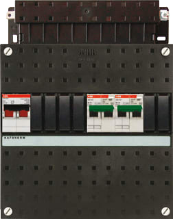 ABB - Hafonorm HC Groepenkast, geassembleerd Inst. Kast Hc200/1+H42*