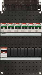 ABB - Hafonorm HC Groepenkast, geassembleerd Inst. Kast Hc600/1+H42