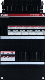 ABB - Hafonorm HC Groepenkast, geassembleerd Inst. Kast Hc500/3+H44