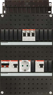 ABB - Hafonorm HAD Groepenkast, geassembleerd Kast Had3231-22+1Xwcd+H42