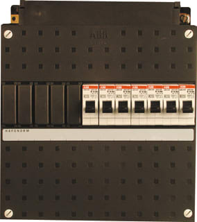 ABB - Hafonorm HAV Groepenkast, geassembleerd Installatiekast Hav7*
