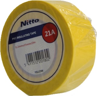 Nitto - Zelfklevende tape PVC TAPE YE 50MMX10M
